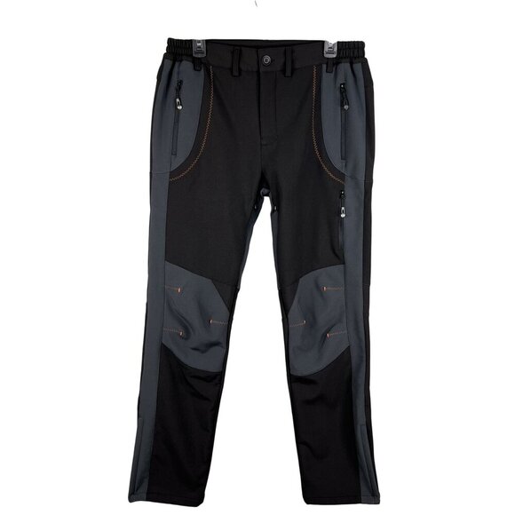 Gash Hao Mens 32x32 Outdoor Hiking Pants Fleece Lining Water-Resistant Softshell - Picture 1 of 16